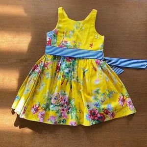 Toddler floral Ralph Lauren dress. Size 2T